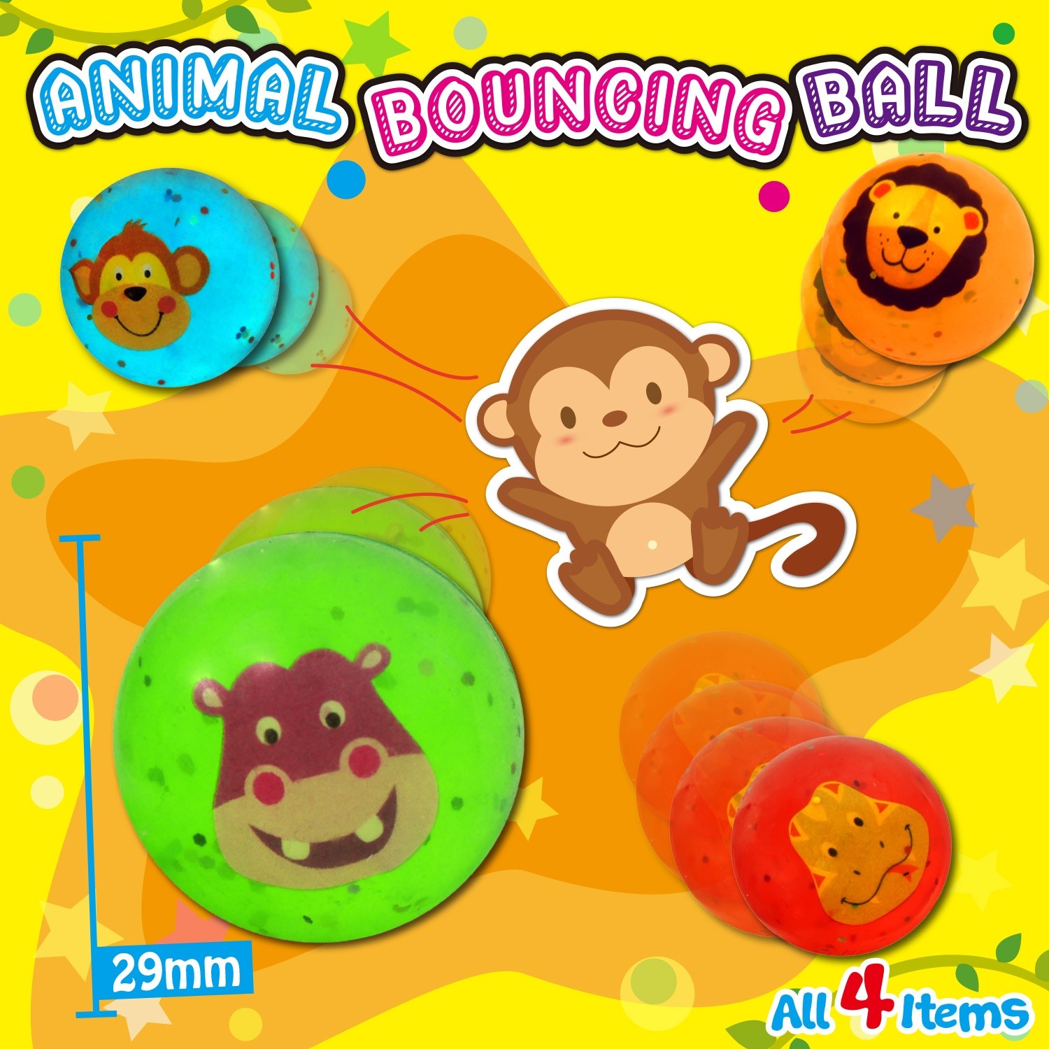 Animal Bouncing Ball
