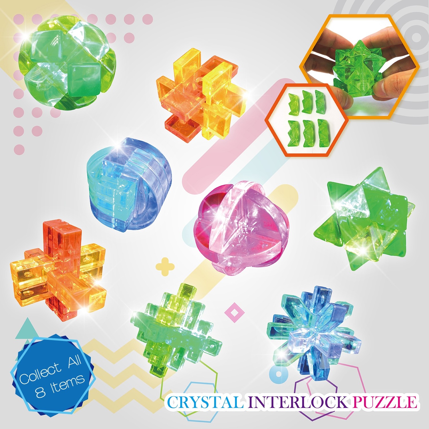 Crystal Interlock Puzzle