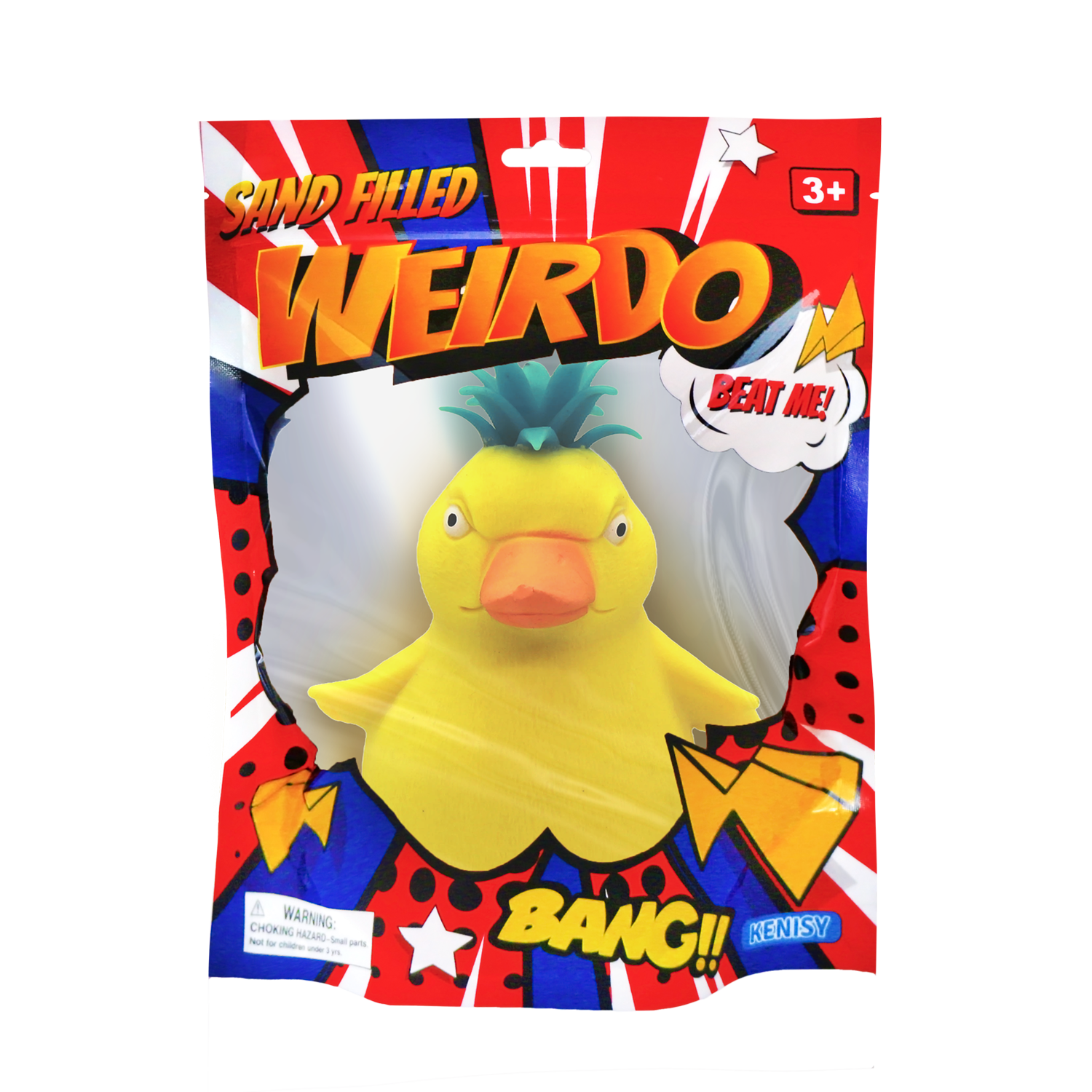 Sand Filled Weirdo - Pineapple Duck