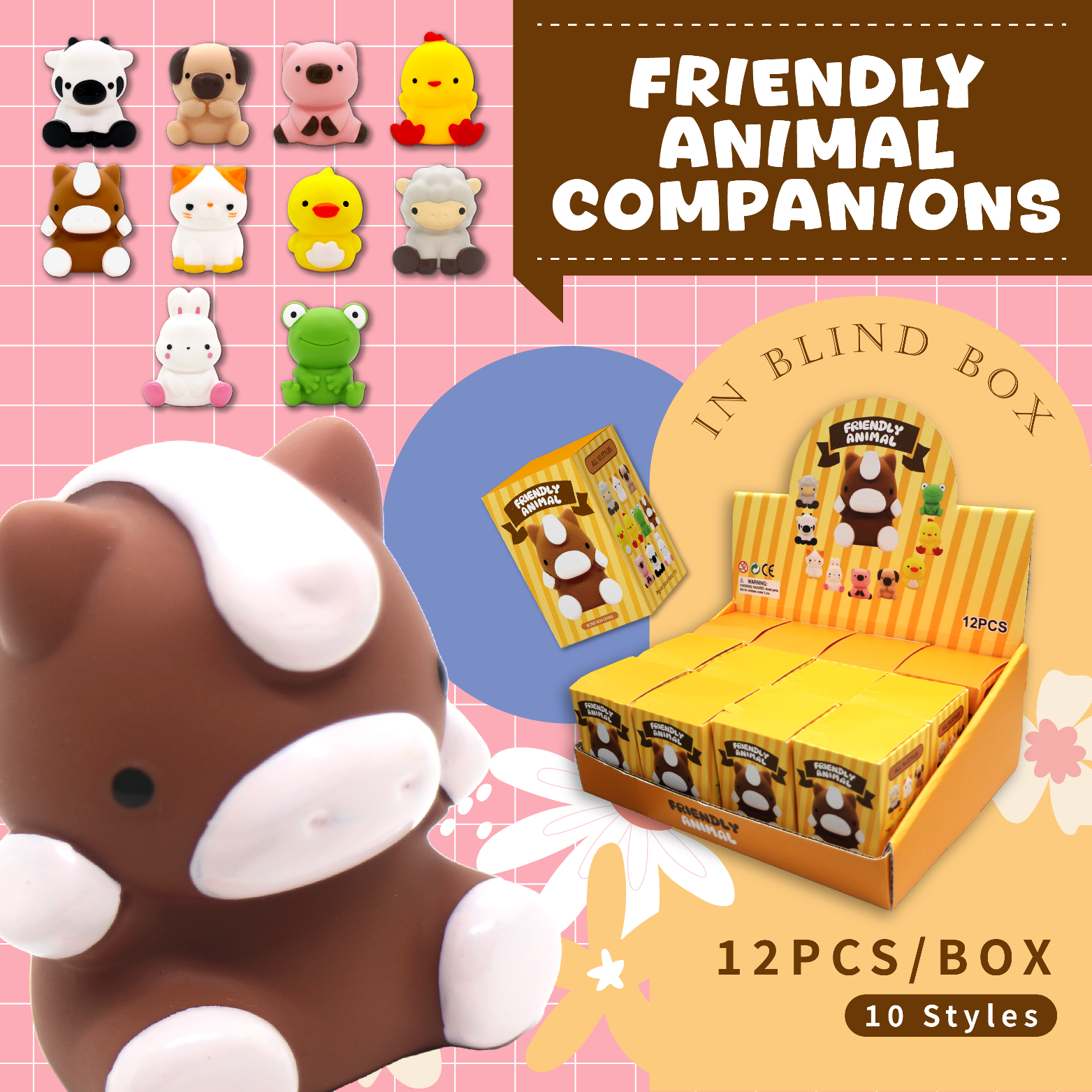 Vinyl Friendly Animal Companions in Blind Box