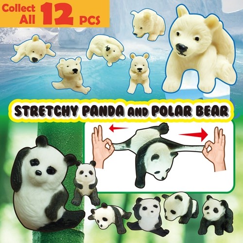 Panda & Bear figure