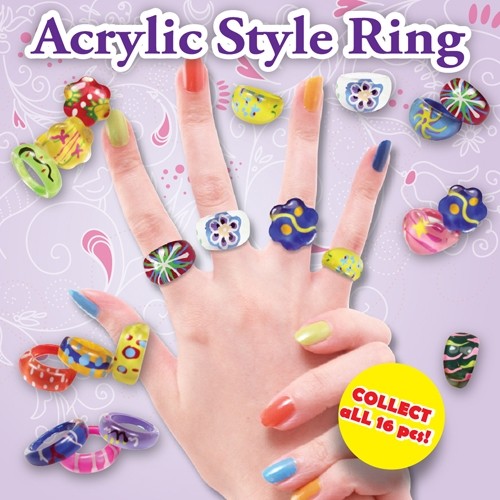 Acrylic Style Ring