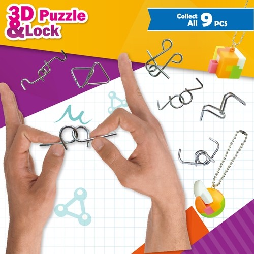 3D PUZZLE & LOCK