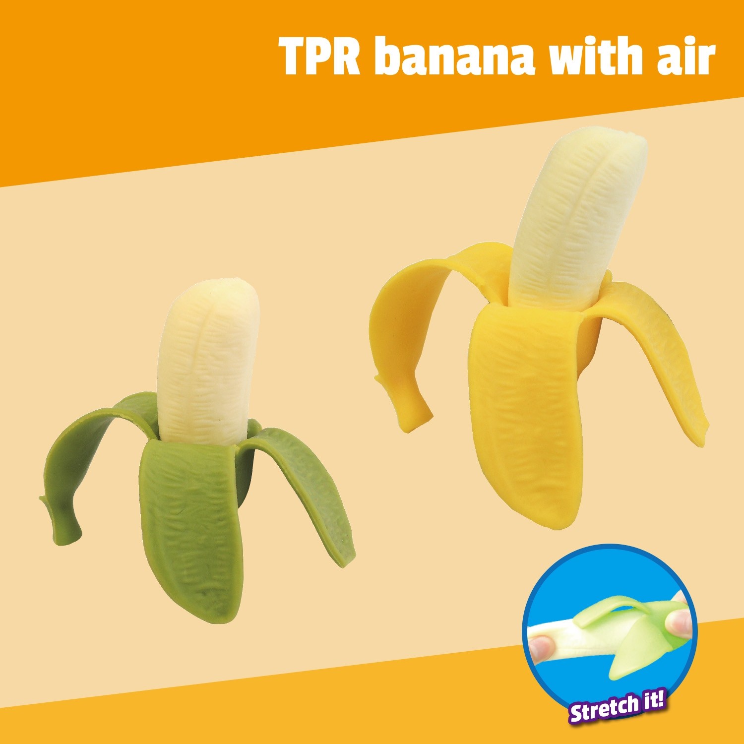 TPR banana with air