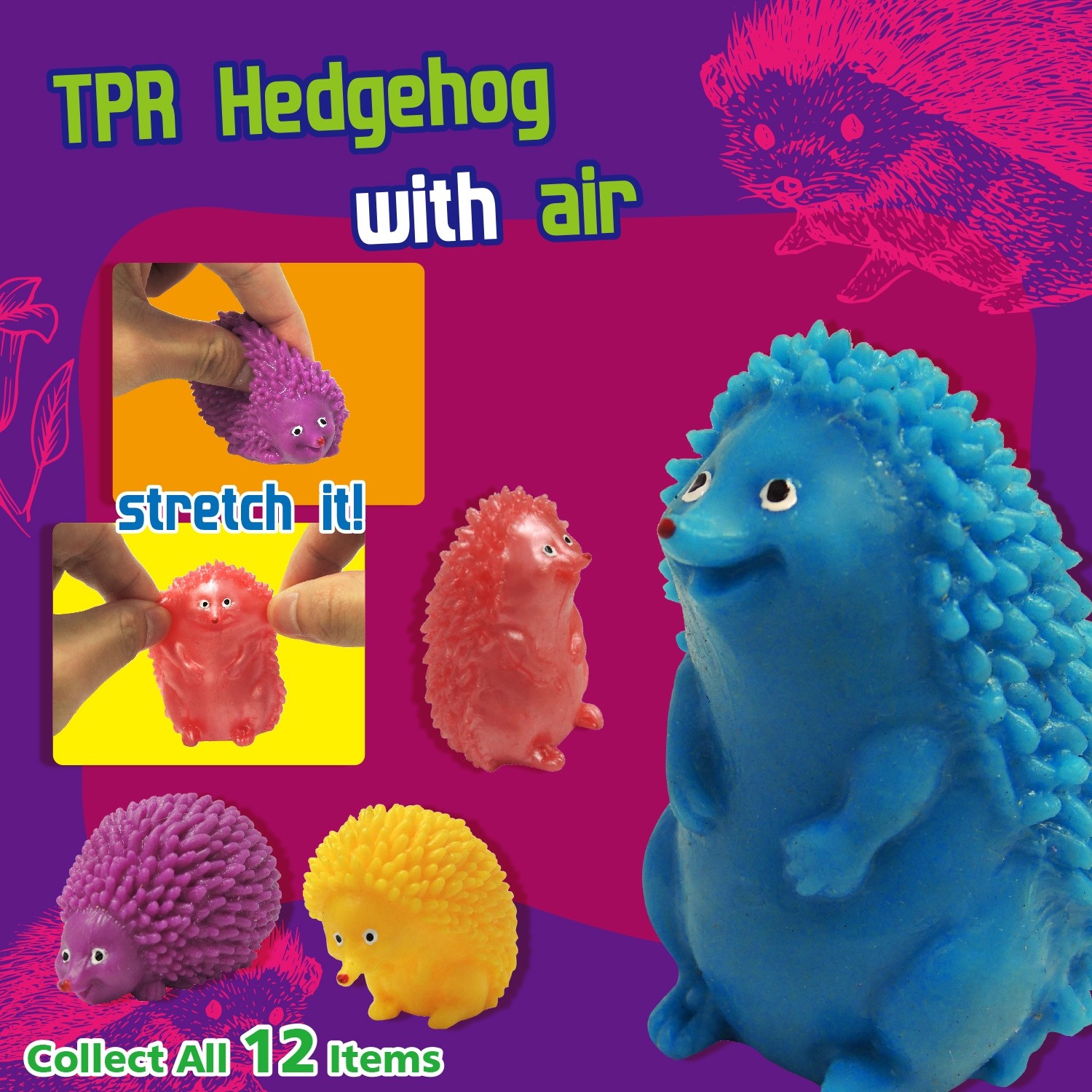  TPR Hedgehog with air