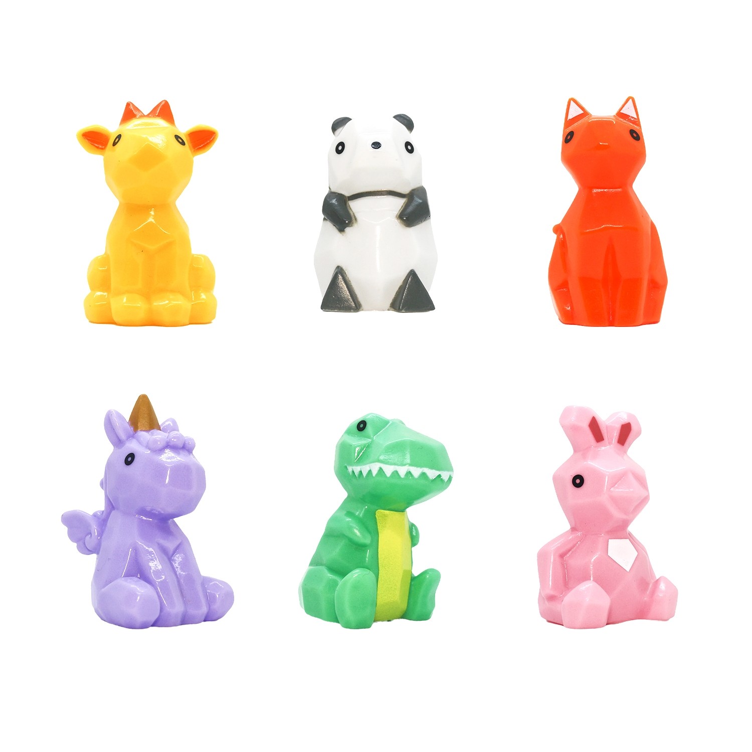 Geometric Animal Figurine Vinyl (7cm)