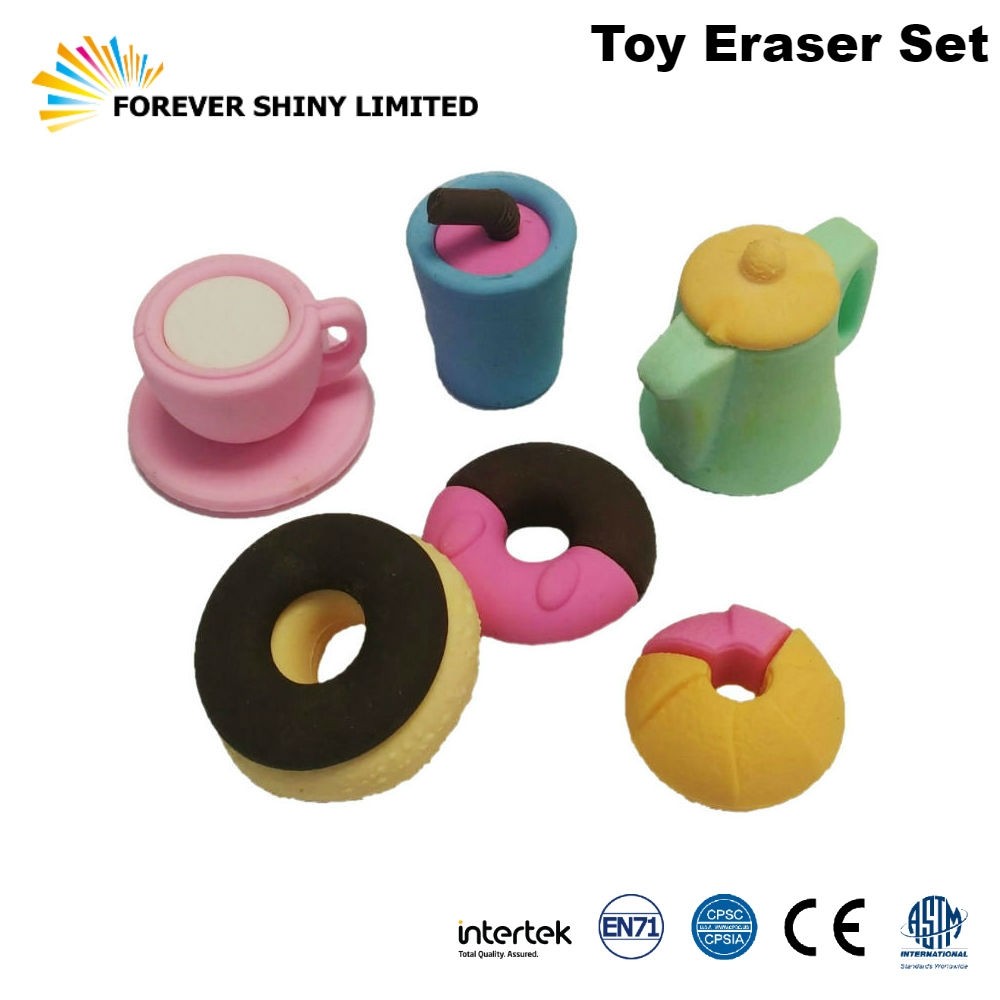 FA04-002 Tea Set Eraser