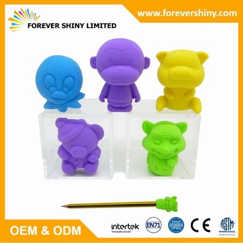 FA08-006 Animal Eraser Topper