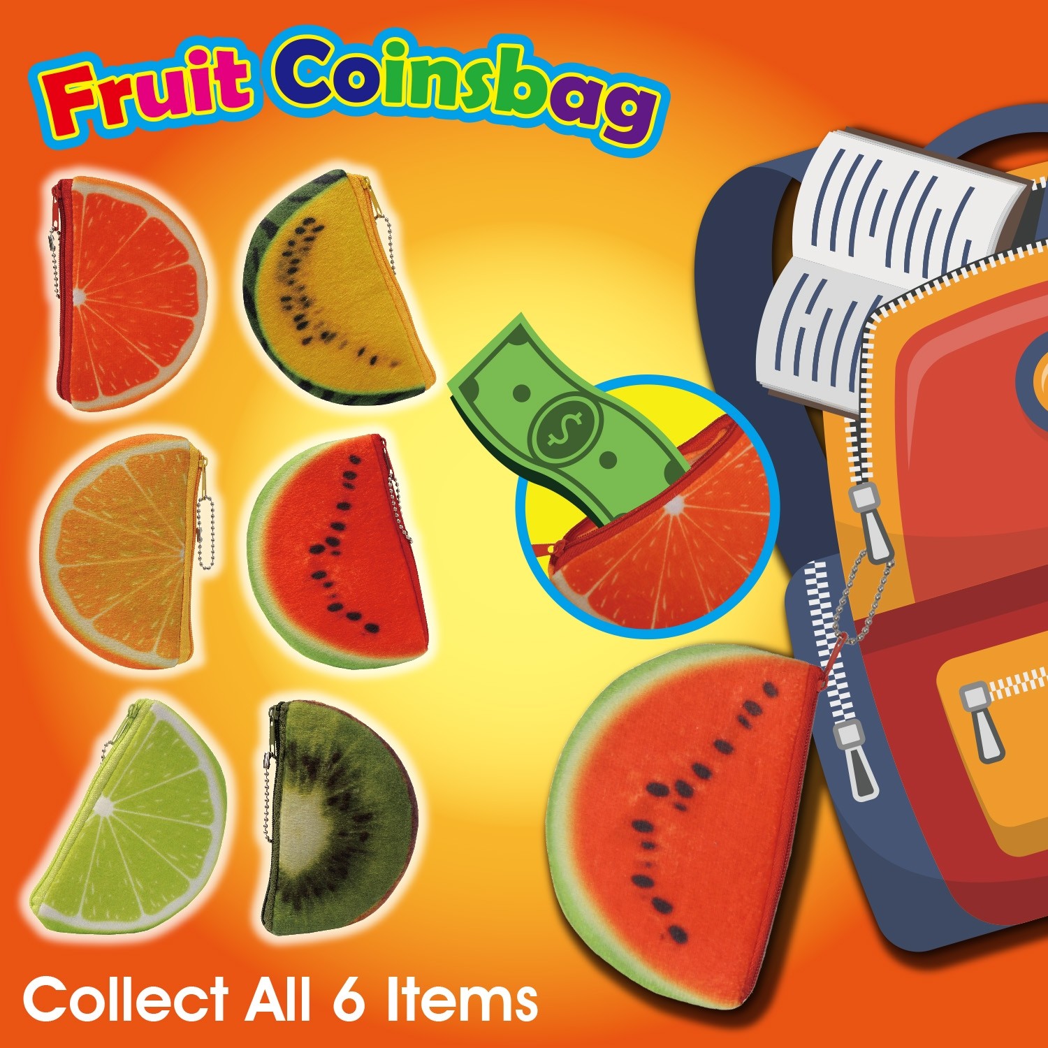 Fruit Coinsbag