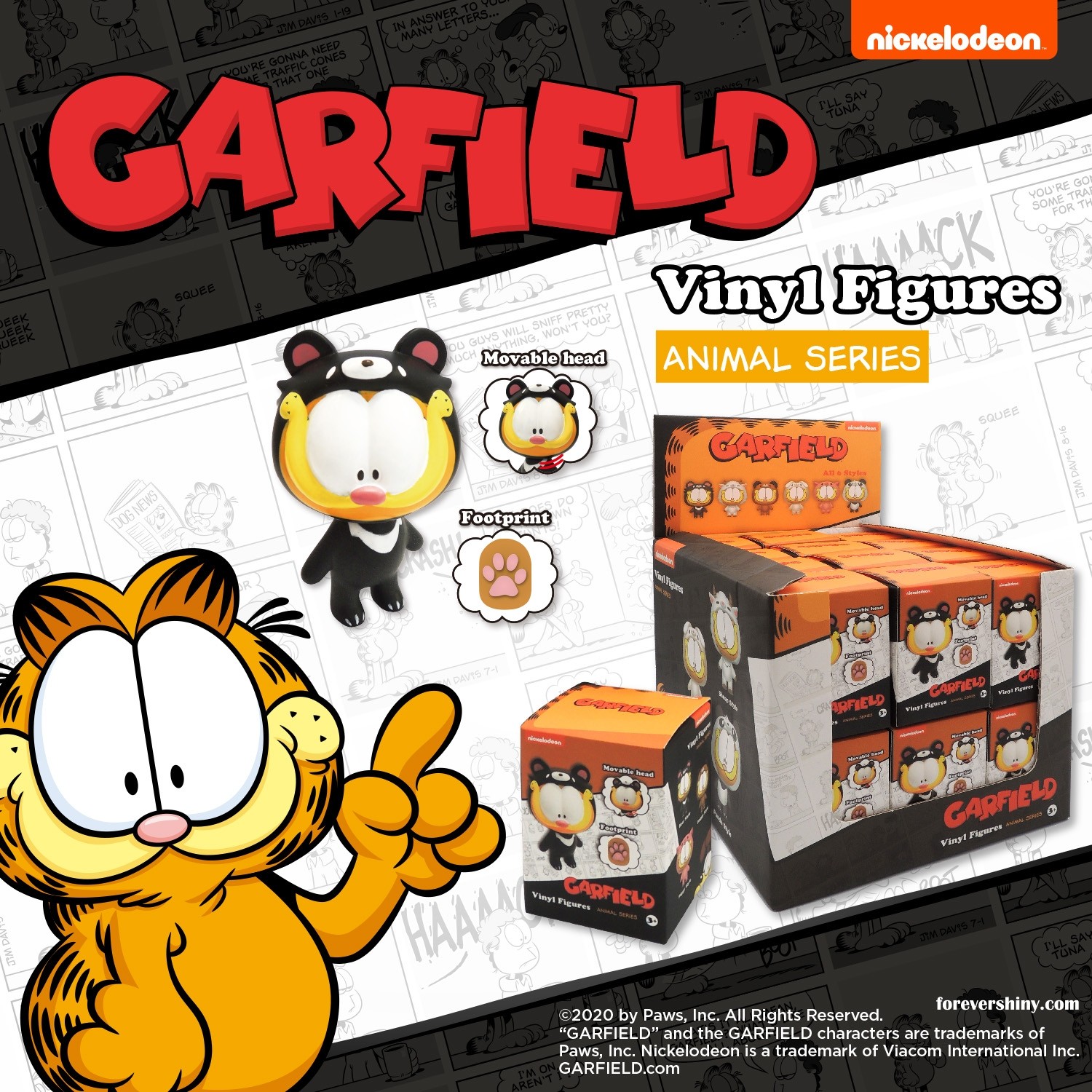 Garfield Vinyl Figure - Animal Series - Blind Box