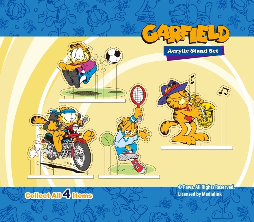 Garfield Acrylic Stand set