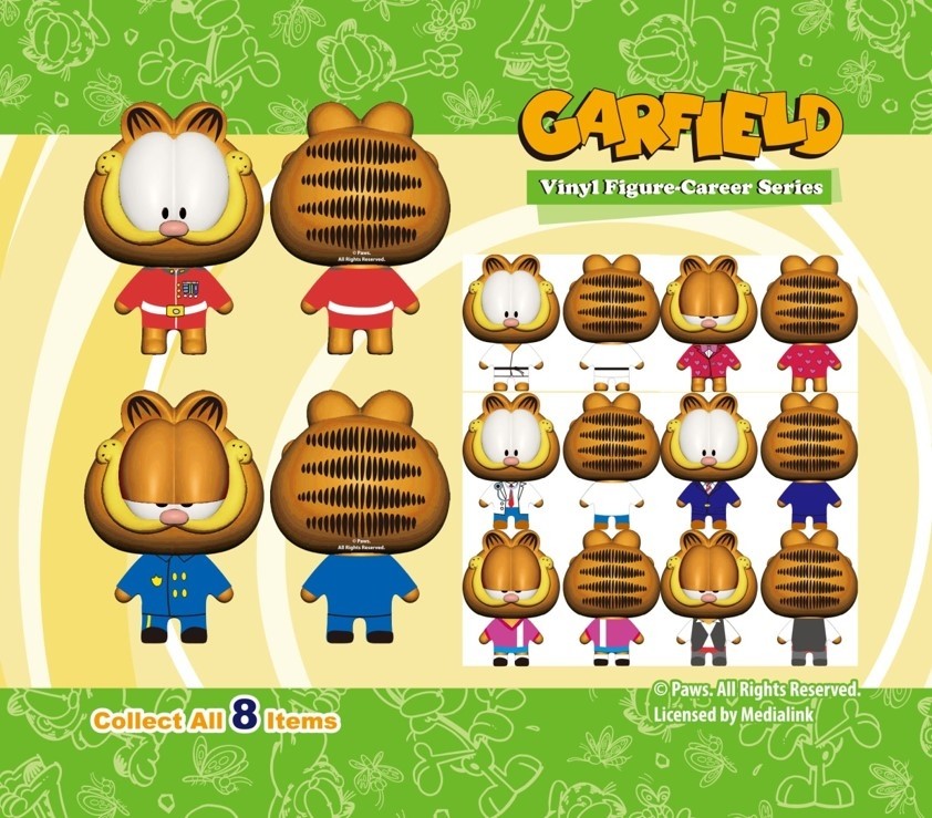 Garfield Vinyl Figure - Career Series