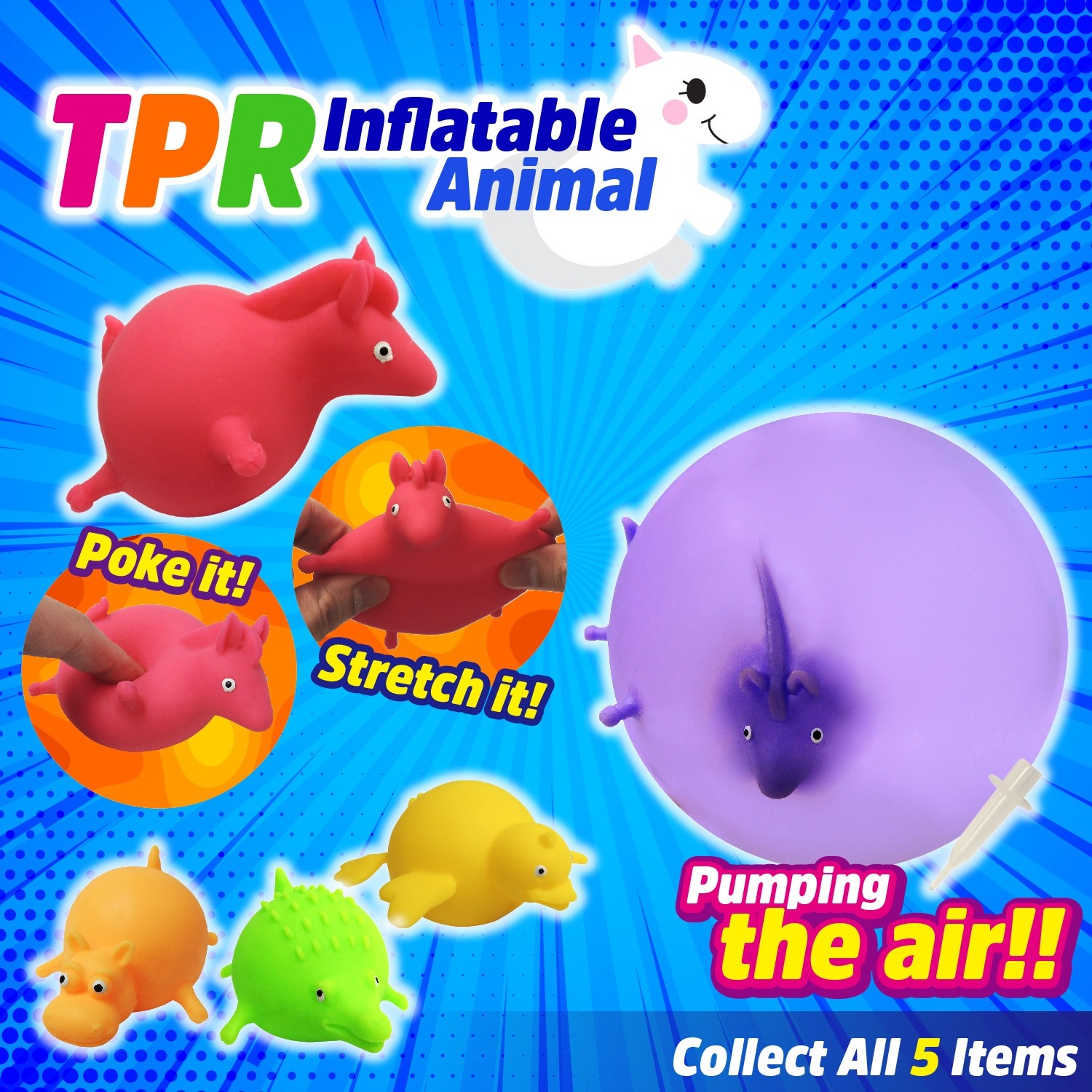 TPR Inflatable Animal