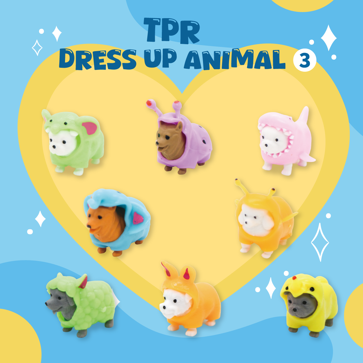 TPR Dress Up Animal Series 3