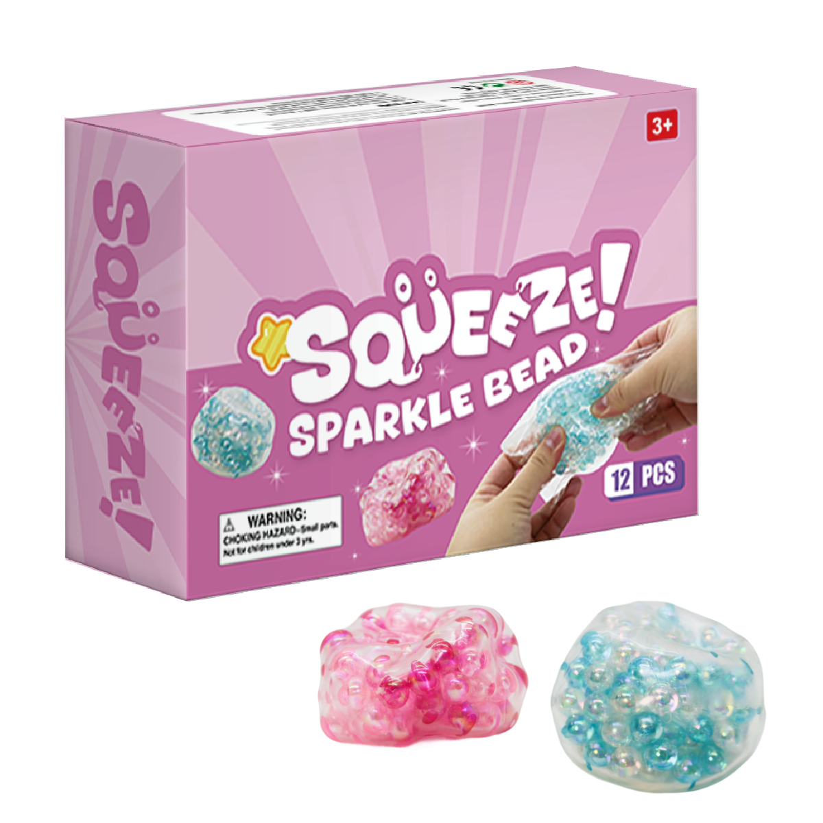 Squeeze Sparkle Bead with Display Box