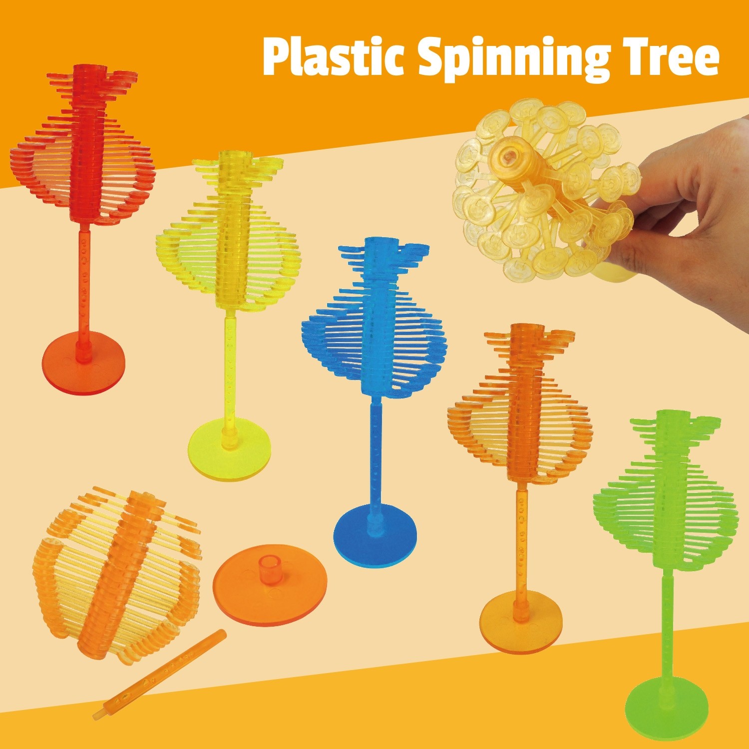 Plastic Spinning Tree