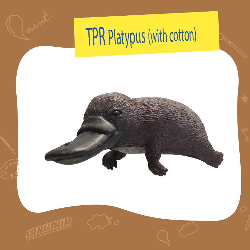 TPR Platypus with cotton