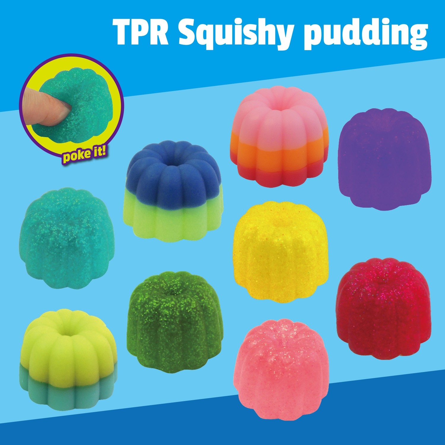 TPR Squishy Pudding