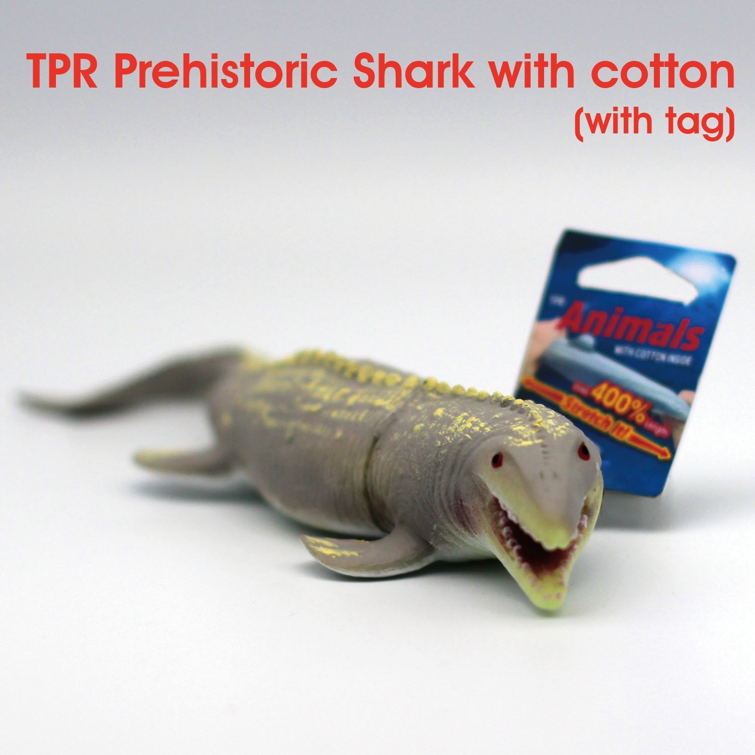 TPR Prehistoric Shark 2 with tag Hot Items Products Forever