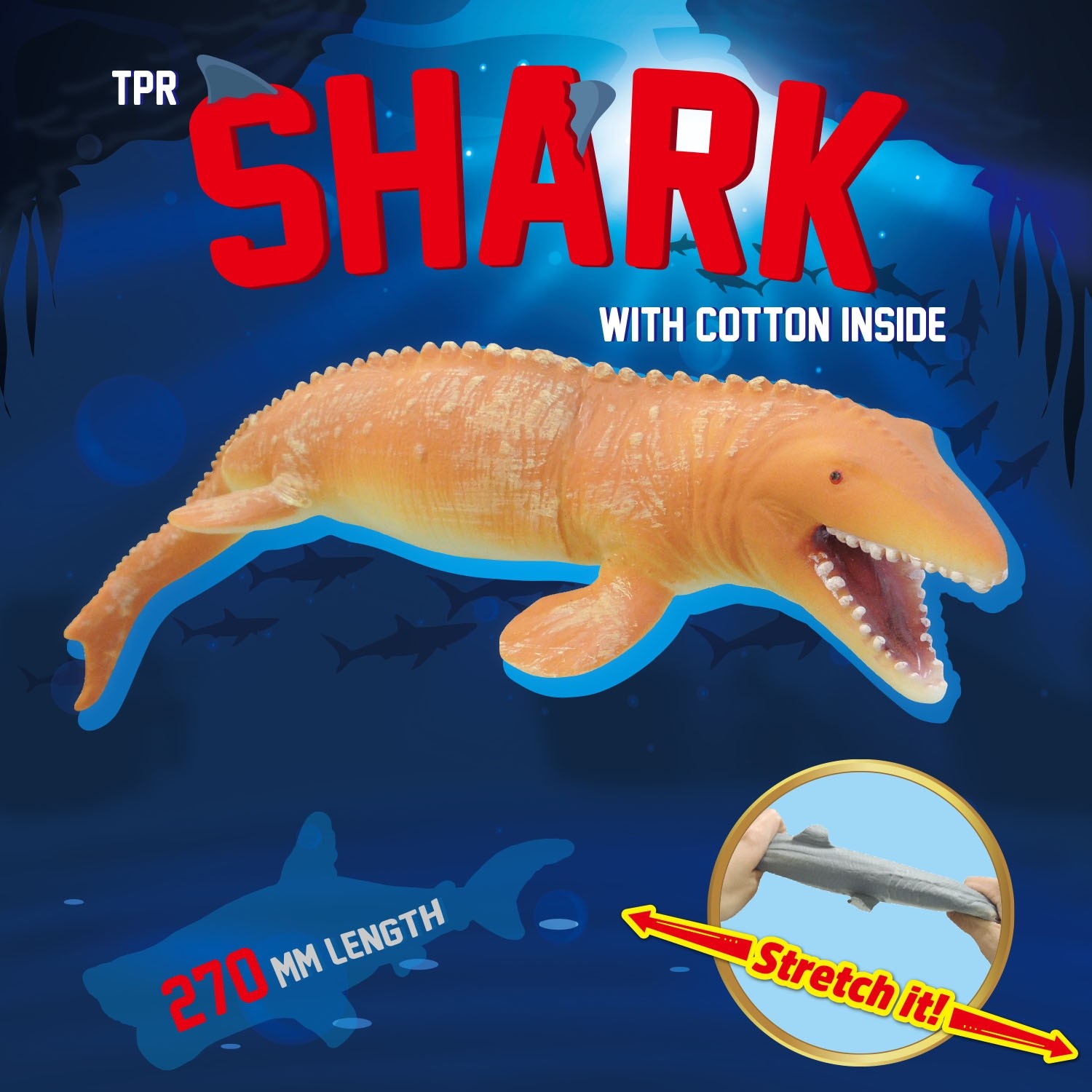 Stretchy shark toy cheap
