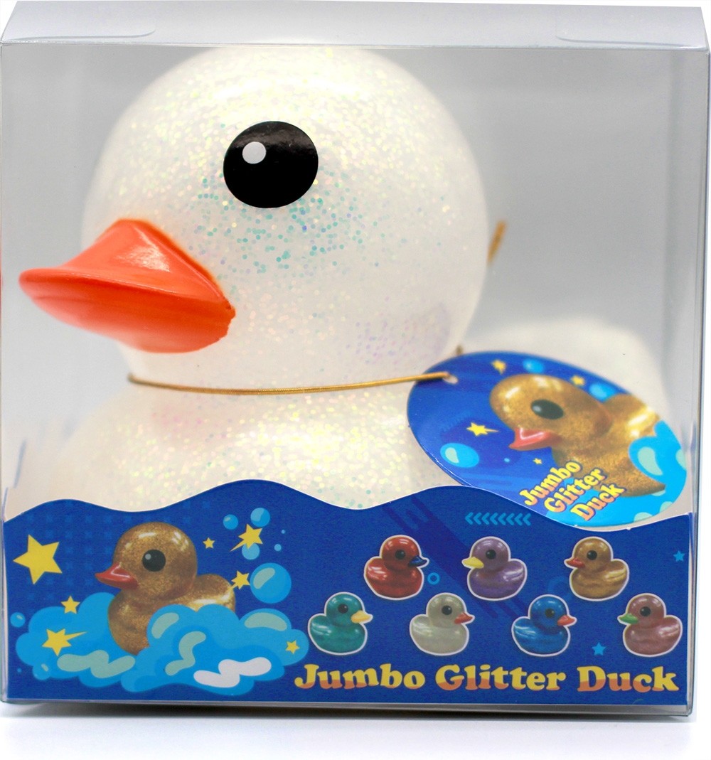 17cm Glitter Duck Blister Set