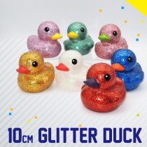 10cm Glitter Duck