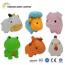 8.2cm Farm Animal Vinyl Bathing Toy