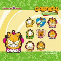Garfield PVC 2D Keychain