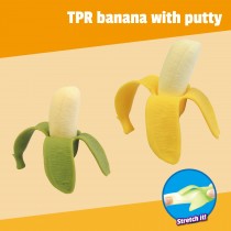 TPR banana with putty