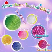 Glitter Bouncing Ball  32mm