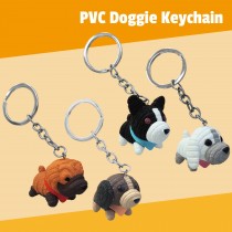 PVC Doggie Keychain