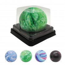 6cm Low Resistance Squishy Stress Reliever Ball with Marble Printing with Blister
