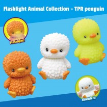 "Flashlight Animal Collection" TPR Penguin