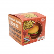 F-SQUBURG-B, Stack-O-Squish Burger in Display Box