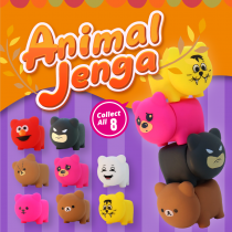 Vinyl Animal Jenga