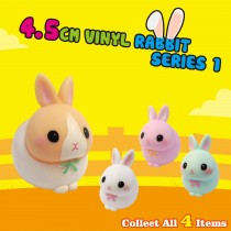 4.5cm Vinyl Rabbit - Series 1