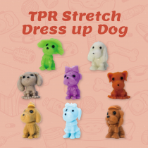 TPR Stretch Dress Up Dog