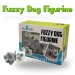 F-DOGFUZ-B1 Fuzzy Dog Figurine