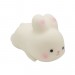 F-SQSPRAB2, TPR Squeeze Sploot Rabbit 11cm